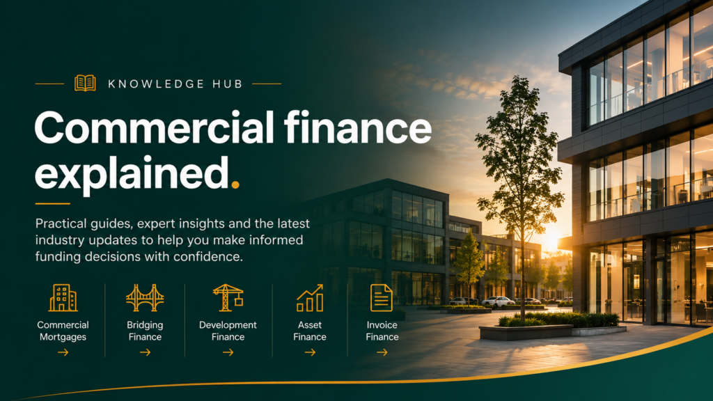 Commercial finance guides, development finance, bridging finance and asset finance insights from Liberty Verado Commercial